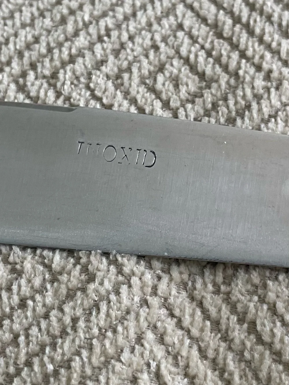 Vintage oversized knife and fork